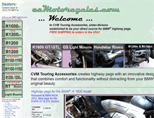 Tablet Screenshot of ccmotorcycles.com